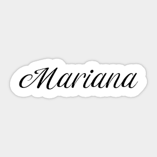 Name Mariana Sticker